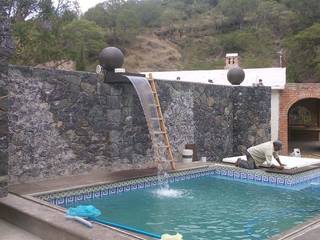 DISEÑO Y CONTRSUCCION DE ESPACIOS EXTERIORES EN RANCHO, Arqui*ACC. Mx Arqui*ACC. Mx Pool