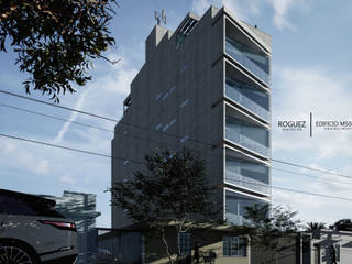 Edificio M508-A, Roguez Arquitectos Roguez Arquitectos Bitişik ev Demirli Beton