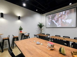 NUTS COFFEE 인테리어, 도시공간연구소 도시공간연구소 Modern dining room