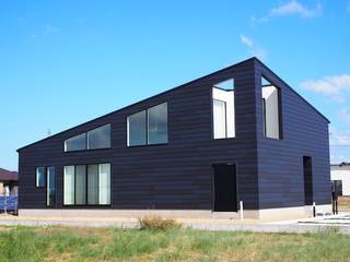 大屋根の家, RAI一級建築士事務所 RAI一級建築士事務所 Wooden houses Metal