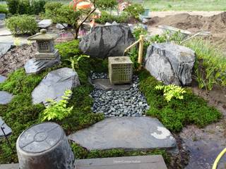 Zengarten bei Hannover mit Tsukubai, japan-garten-kultur japan-garten-kultur Jardins zen