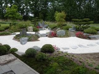 Zengarten bei Hannover mit Tsukubai, japan-garten-kultur japan-garten-kultur Дзен-сад