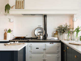 The Marlow Kitchen by deVOL, deVOL Kitchens deVOL Kitchens Built-in kitchens Blue
