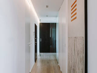 hiddenPaths, Anna Maj Interiors Anna Maj Interiors Modern corridor, hallway & stairs