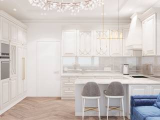 Дизайн интерьера в стиле Неоклассика, XO Design XO Design ห้องครัว
