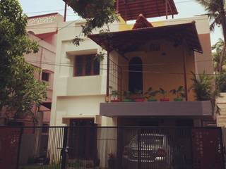 Mrs. Rajalakshmi Ramakrishnan residence, The Yellow Ink Studio The Yellow Ink Studio Maisons classiques
