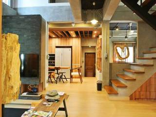Industrial Loft Style ( ต่อเติม-ตกแต่งภายใน ), Nourish House Nourish House