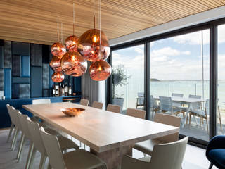 New Build Family Home, WN Interiors + WN Store WN Interiors + WN Store Sala da pranzo moderna Legno Effetto legno