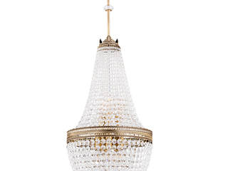 AREZZO Ceiling Light with Swarovski Crystals GOLD NICKEL PATINA FINISHES, Luxury Chandelier LTD Luxury Chandelier LTD Living room Copper/Bronze/Brass Amber/Gold