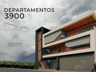 Departamentos 3900, Durán y Arquitectos (Dua) Durán y Arquitectos (Dua) บ้านระเบียง