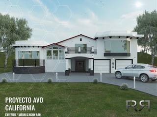 Proyecto AVO California , FR arquitectos FR arquitectos Casas modernas