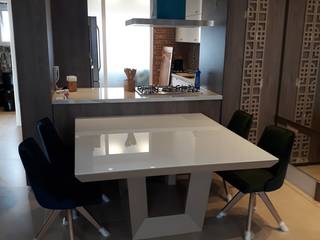 Sala de jantar, moveis prisma & moveis bamberg moveis prisma & moveis bamberg Comedores de estilo moderno Tablero DM