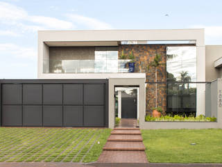 Residencia KN por Alessandro Ramos Arquitetura, Studio Alessandro Ramos Arquitetura Studio Alessandro Ramos Arquitetura Single family home