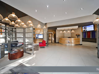 Before & After - Interior Upgrade of The National Research Foundation, Pretoria , Nuclei Lifestyle Design Nuclei Lifestyle Design Commercial spaces