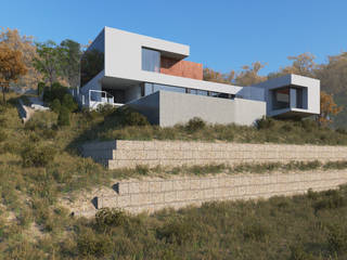 GMS_Casa em Belas, FILIPE SARAIVA - ARQUITECTOS, LDA FILIPE SARAIVA - ARQUITECTOS, LDA