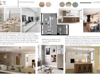 La casa di Chiara e Moreno, Design for Love Design for Love Scandinavian style living room