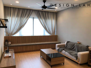 Pandora Residence, Subang Jaya , DesignLAH DesignLAH Living room