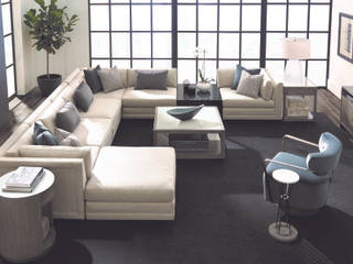 FUSION SECTIONAL , Caracole by Norman Miller Caracole by Norman Miller モダンな 家