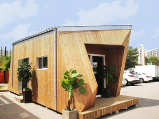 공간제작소 첫번째 설계사례, 공간제작소(주) 공간제작소(주) Casas de madera