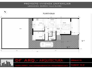 VIVIENDA UNIFAMILIAR EN VILLA ELVIRA 2015, DF ARQ DF ARQ