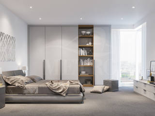 Fitted Bedrooms: Seeking comfort for body and soul, Metro Wardrobes London Metro Wardrobes London Kamar Tidur Modern