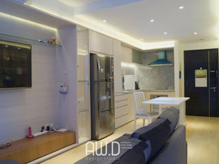 CBD PLUIT, AW.D (ariwibowo.design) AW.D (ariwibowo.design) Вбудовані кухні Мармур