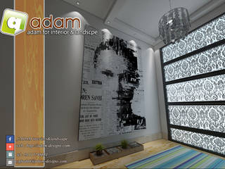 interior&redesign, ADAMfor interior&landscpe ADAMfor interior&landscpe Jardín interior Piedra Multicolor
