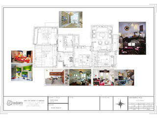 Average Apartment, ADAMfor interior&landscpe ADAMfor interior&landscpe 室内花园 強化水泥 Purple/Violet