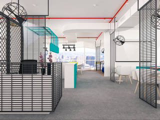 Co working Space Design, Manali Sutaria Manali Sutaria 商業空間