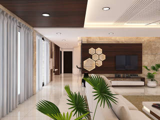 Residence for mr. Mehta, umesh prajapati designs umesh prajapati designs Phòng khách