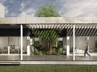 Casa FM, MOD | Arquitectura MOD | Arquitectura منزل عائلي صغير أسمنت