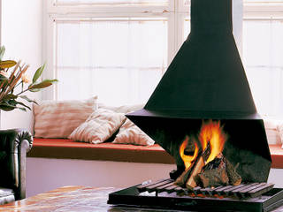 Chimenea Mod. ESPLUGAS, DAE DAE Livings modernos: Ideas, imágenes y decoración