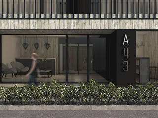 Edifcio A43, MOD | Arquitectura MOD | Arquitectura مكتب عمل أو دراسة أسمنت