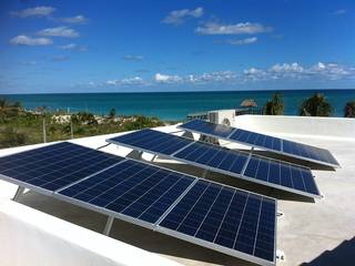 Energías Renovables en Quintana Roo, Grupo Insolar Grupo Insolar Террасы на крыше