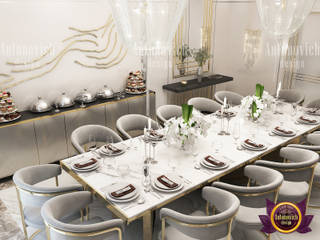 Elegant Dining Room Interior, Luxury Antonovich Design Luxury Antonovich Design