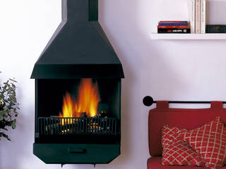 Chimenea Mod. CADAQUES, DAE DAE Гостиная в стиле модерн