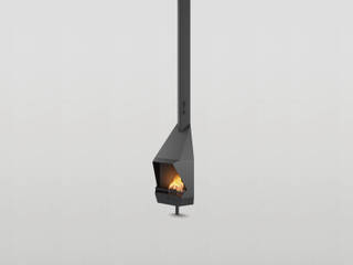 Chimenea Mod. CERDANYA, DAE DAE Moderne Wohnzimmer