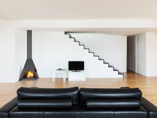 Chimenea Mod. COLISA, DAE DAE Modern living room