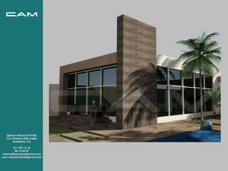 Quinta Escobedo N.L, CAM ARQUITECTOS CAM ARQUITECTOS 度假別墅