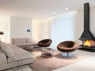 Chimenea Mod. POLO G, DAE DAE Modern living room