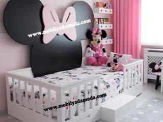 MobilyadaModa Tasarımı Kepçe Karyola, Araba Karyolalar , MOBİLYADA MODA MOBİLYADA MODA Modern nursery/kids room