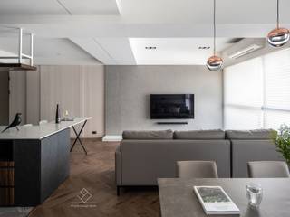 光線．光現, 極簡室內設計 Simple Design Studio 極簡室內設計 Simple Design Studio Modern living room