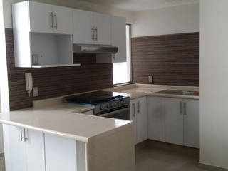 COCINA LINEA NORDIKA BLANCA, COCINAS PROYECCSA COCINAS PROYECCSA Dapur built in