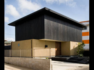 「座」の家, 宝角建築ｱﾄﾘｴ 宝角建築ｱﾄﾘｴ Asian style houses