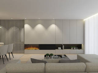 411 - Design e Arquitectura de Interiores Ruang Keluarga Modern