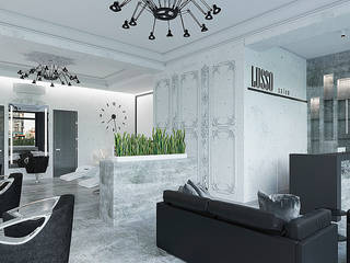 Салон красоты Lusso, A Studiya by Elena Agafonova A Studiya by Elena Agafonova Commercial spaces