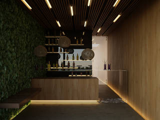 Bar Chacmol, 21arquitectos 21arquitectos Commercial spaces