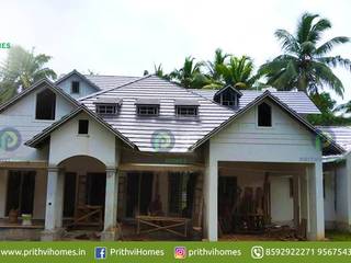 Leading house builders thrissur, Prithvi Homes Prithvi Homes 발코니