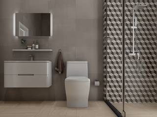 Muebles de baño, Interceramic MX Interceramic MX Modern bathroom Ceramic