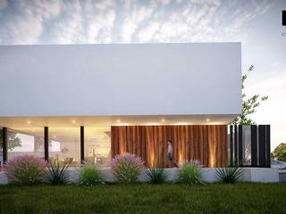 Casa Gama, Tlajomulco, DOS Arquitectura y construcción DOS Arquitectura y construcción Minimalist houses